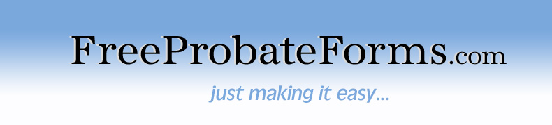Free Probate Forms